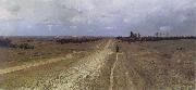 Isaac Levitan The Vladimirka Road oil painting reproduction